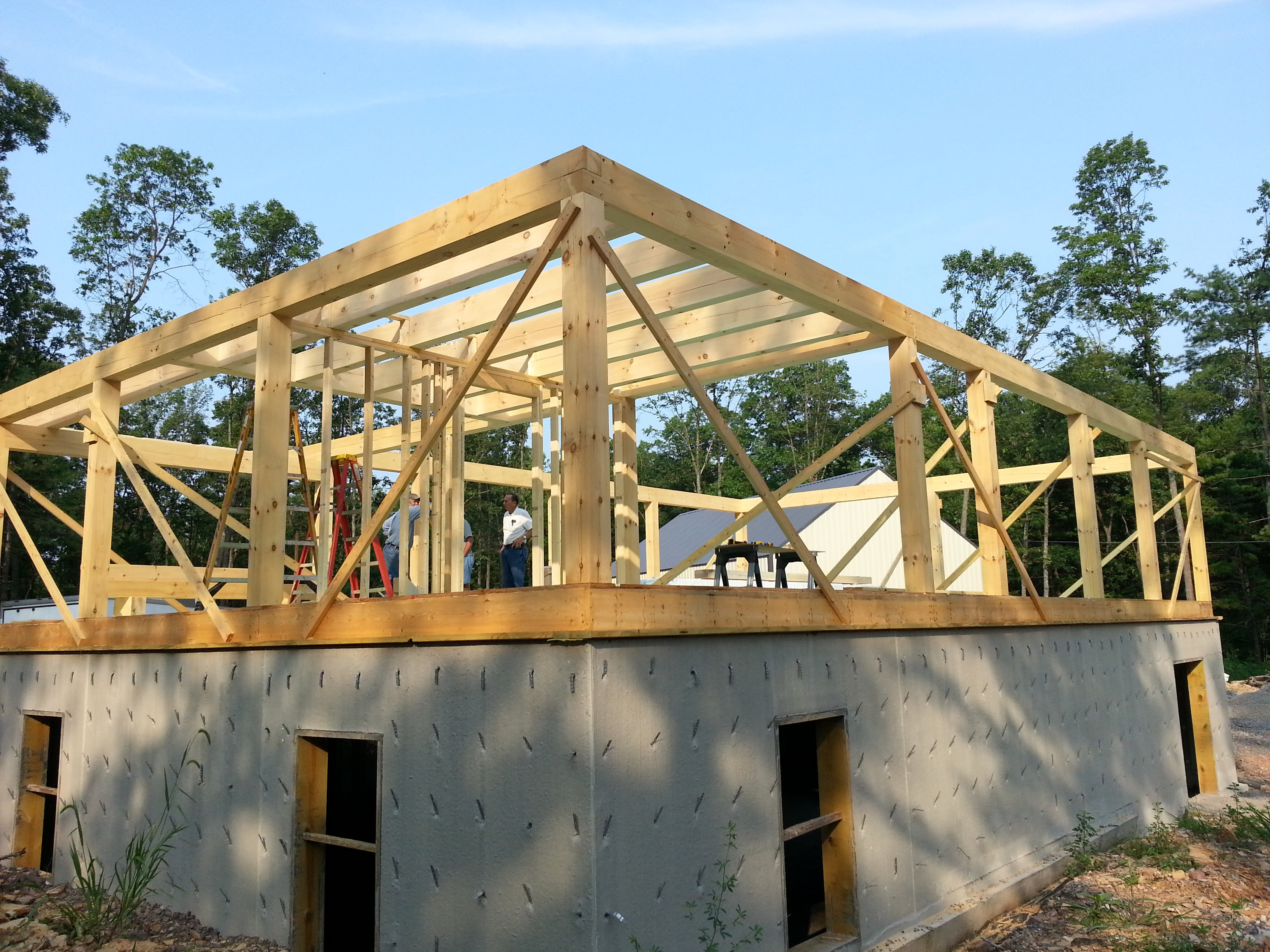 Post & Beam Construction: Introduction – Part 1 - Timberhaven Log & Timber  Homes