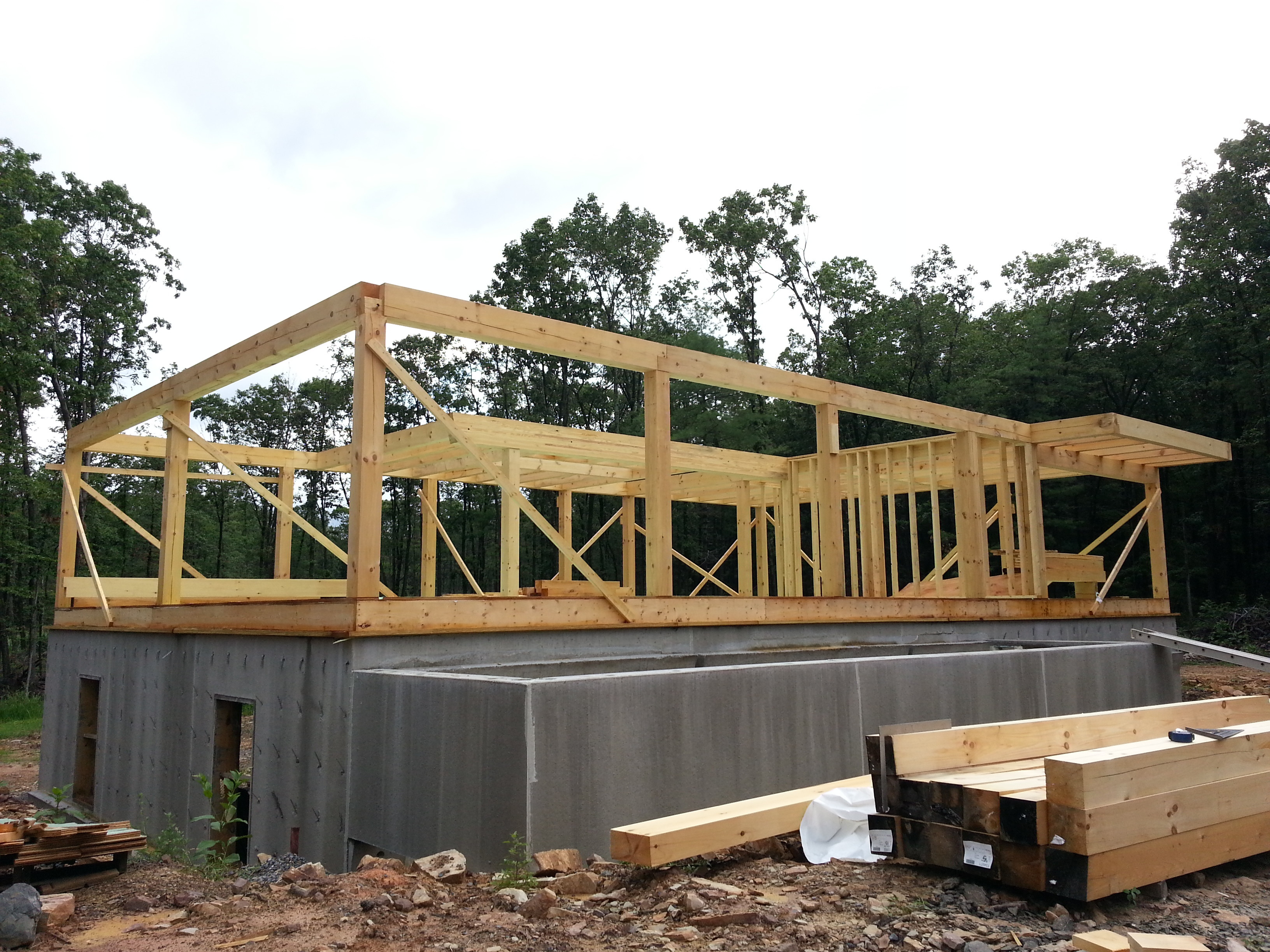 Post and Beam Construction Part 2 Timberhaven Log & Timber Homes