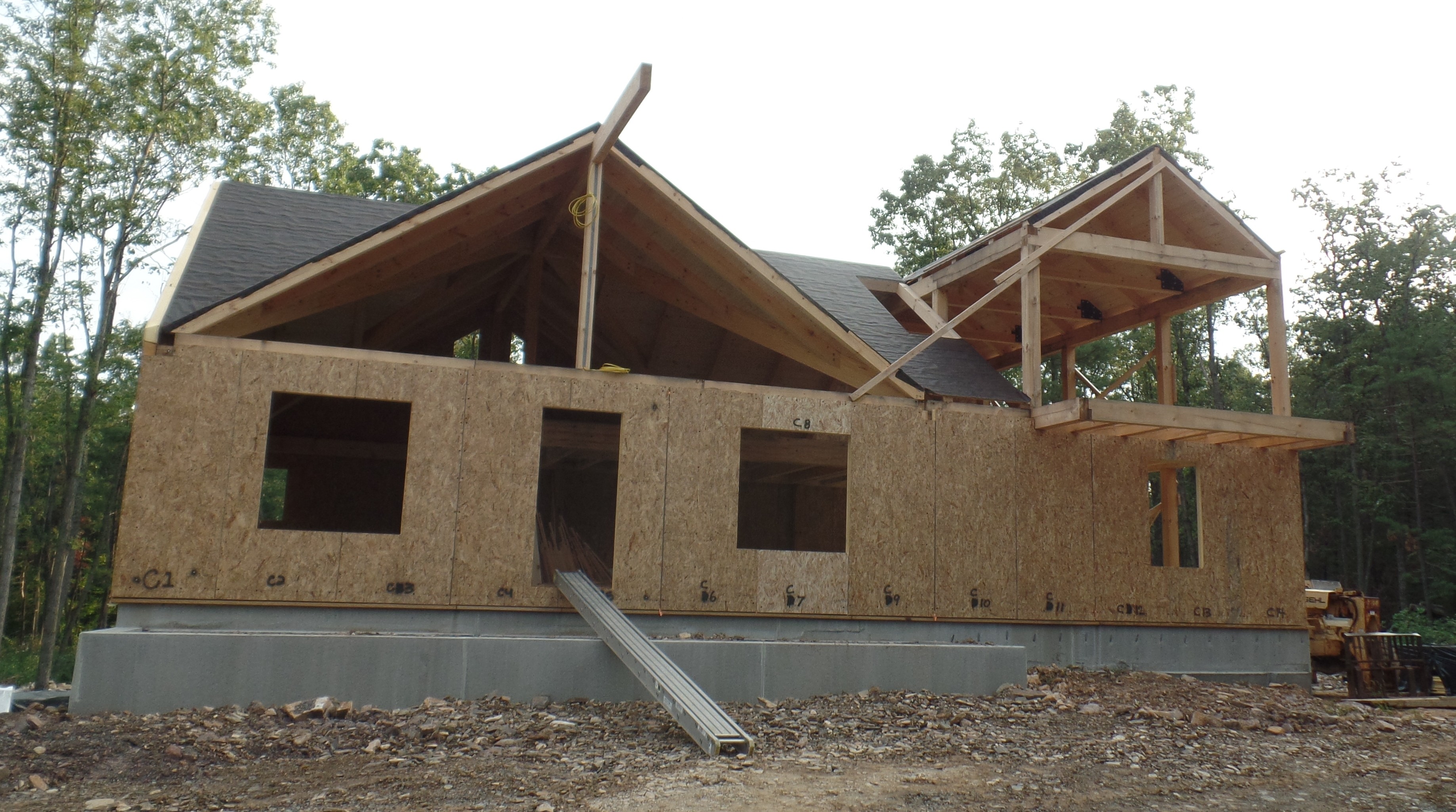 Custom Post And Beam Home Under