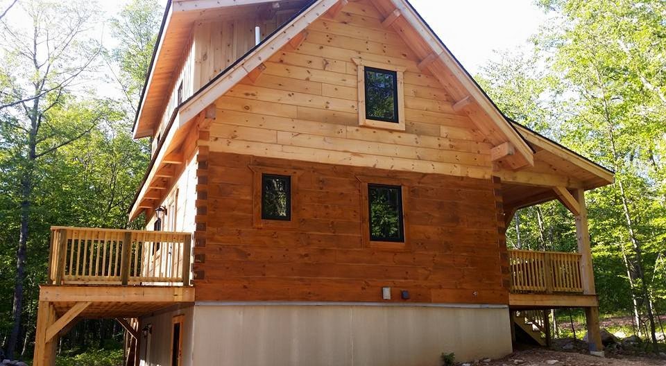 Log Homes and Problems with Linseed Oil Finish