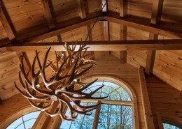 Massive Cascading Antler Chandelier