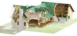 Weather Tight Log Home Package