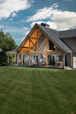 Introducing Hybrid Homes With Timber Accents By Timberhaven