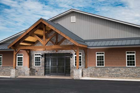 commercial engineered wood buildings