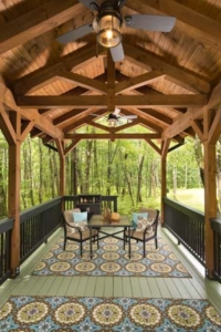 wood pavilion in the woods, timber frame pavilion, timberframe pavilion, outdoor structures, pricing extended