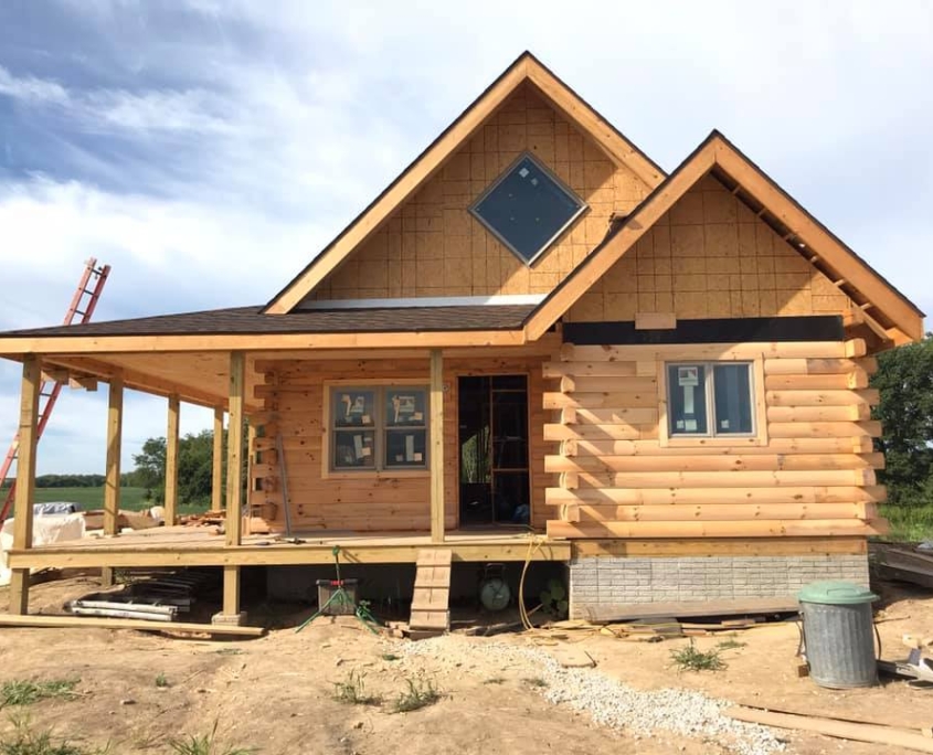 Log Home Construction Timberhaven Log And Timber Homes