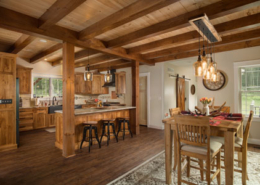 Timber Frame Kitchen and Dining