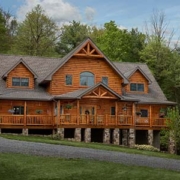 Custom Mountain Log Home