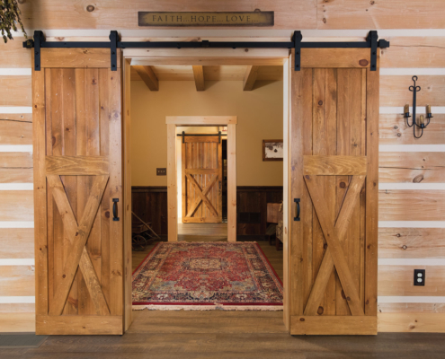 3/4 Buck Interior Sliding Barn Doors