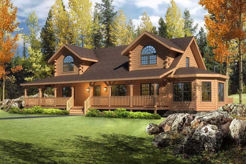 Black Bear Log Homes, Laconia, NH - Timberhaven Log & Timber Homes