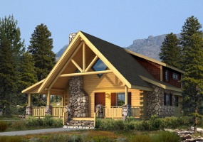 Clear-Creek-Hybrid,Timberhaven Log Home,3 Bedrooms,3 Bathrooms