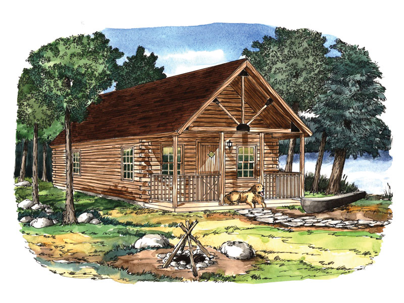Cove-Creek, Timberhaven Log Home, 1 Bedroom,1 Bathroom,Log Cabins